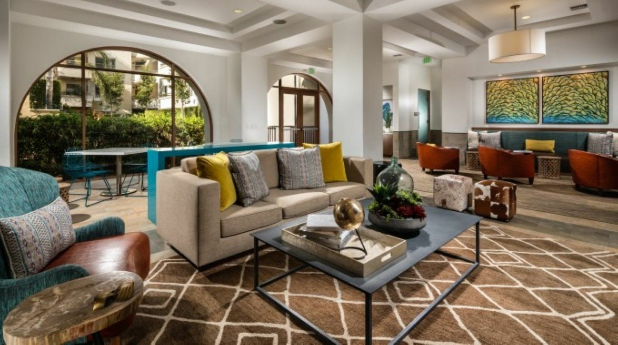 Global Luxury Suites At Tiverton Ave 洛杉矶 外观 照片
